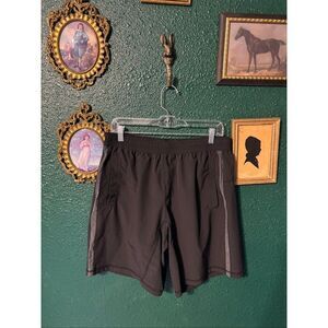 Fennec Men’s Black Performance Workout Shorts Sz Large